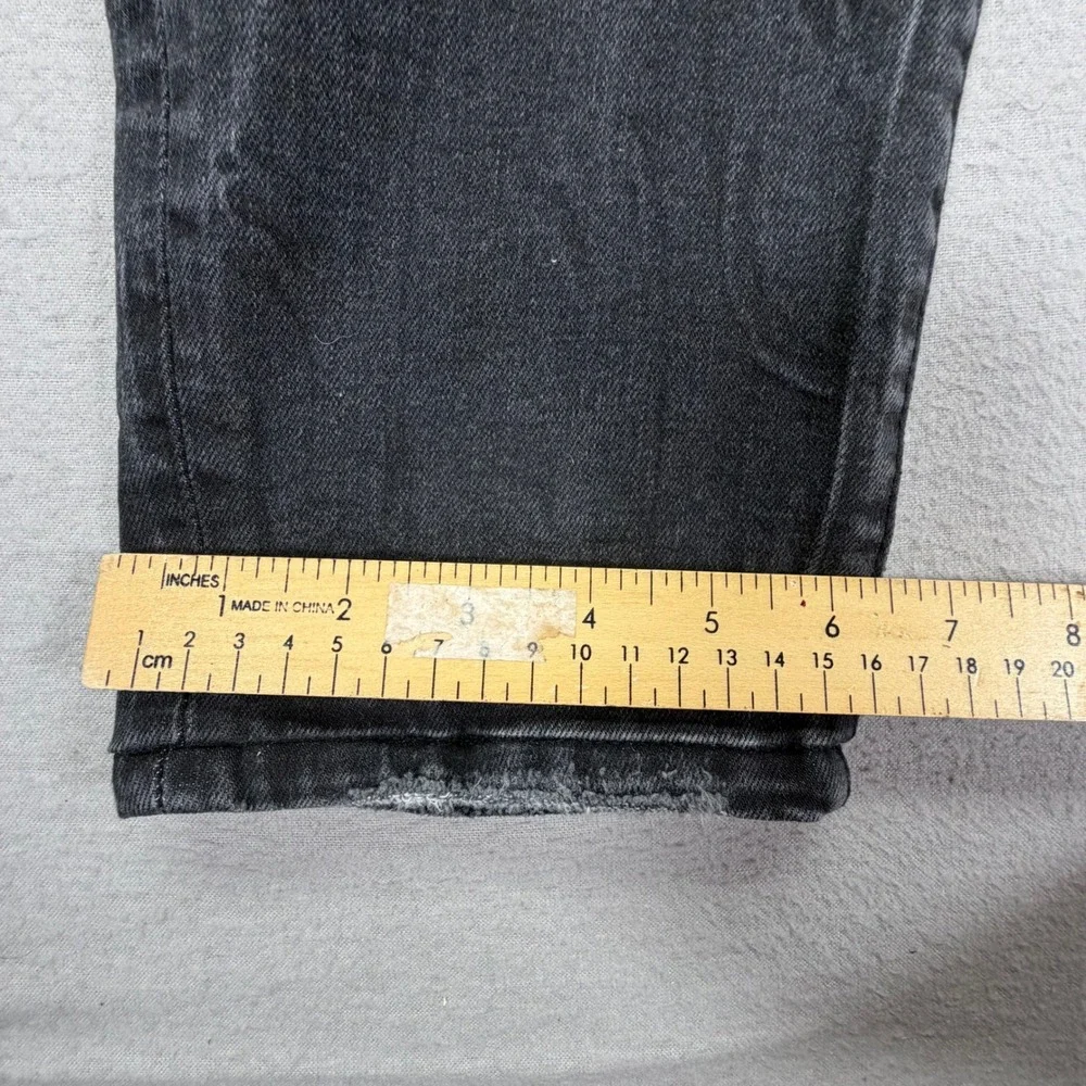 Dolce & Gabbana Jeans Women Size 31 Black Good Distressed Slim Stretch - Picture 3 of 11